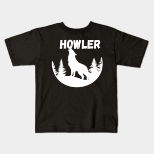 Howling Wolf Kids T-Shirt